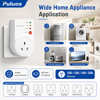 Protecteur de tension Puluos KE-2155 avec protection contre les surtensions pour appareils électriques domestiques, 110V 220V