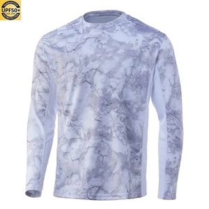 Camisetas de Pesca con Camuflaje Sublimado Personalizadas, con Protección UV, Ligeras, de Manga Larga, de Poliéster, Impermeables y de Secado Rápido - Product Image 3