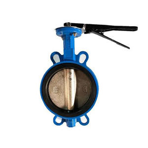 कयोग्य हैंडल मैनुअल तितली वाल्व pn16 dn200 कच्चा लोहा औद्योगिक जल नियंत्रण के लिए - Product Image 3