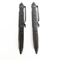 Stylo tactique multifonctionnel rétractable en métal pour survie, sport, extérieur, voyage sûr, cadeaux, luxe, 1,0 mm, personnalisé