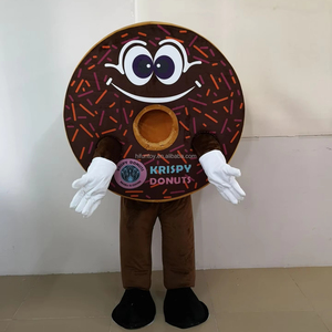 Funtoys MOQ 1 pz su misura cibo tema mascotte <span class=keywords><strong>Costume</strong></span> Dessert personalizzato Pancake cibo ciambella negozio di cioccolato <span class=keywords><strong>Costume</strong></span> mascotte - Product Image 1