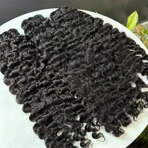 Cheveux humains vierges vietnamiens 100% naturels, couleur noire naturelle, double trame, qualité supérieure, vente en gros, grade 12A, cuticules alignées - Product Image 4