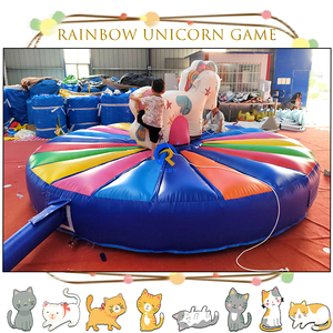 Juego <span class=keywords><strong>de</strong></span> paseo inflable <span class=keywords><strong>de</strong></span> unicornio <span class=keywords><strong>de</strong></span> PVC <span class=keywords><strong>de</strong></span> alta calidad, juego <span class=keywords><strong>de</strong></span> gorila inflable rosa para niños, juego <span class=keywords><strong>de</strong></span> rebote inflable al aire libre - Product Image 6