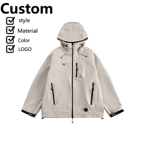 Chaqueta de Carcasa Rígida, Funcional, Impermeable, Transpirable, Resistente al Viento, con Costuras Selladas, Adecuada para Senderismo, Pesca, Escalada, Reciclable - Product Image 1