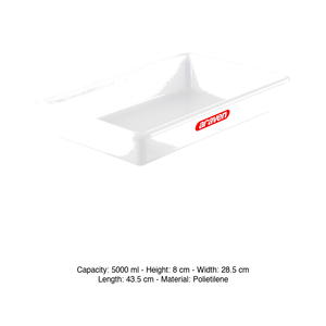 Recipiente para Alimentos de Polietileno de Alta Densidad 43.5 × 28 × 8 h cm, 5 L Araven - Product Image 3