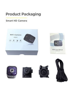 High Definition <b>Mini</b> WiFi <b>Camera</b> 4MP Resolution Low Power Sleep Motion Wake Up Infrared Night Vision Two Way Audio Portable - Product Image 2