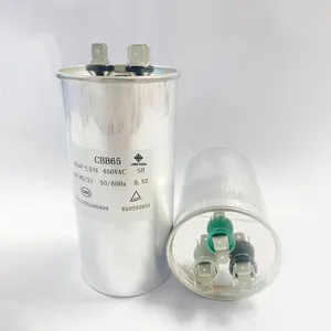 Air Condition And Refrigeration Spare Parts Ac Motor Run Start Capacitor Cbb60 Cbb61cbb65