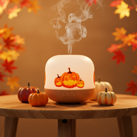 Diffuseur d'arômes d'Halloween, diffuseur d'huiles essentielles d'aromathérapie, humidificateur d'air ultrasonique, pour la maison, à poser sur table