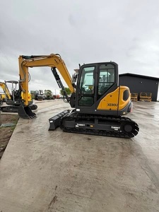 Precio de fábrica 9.5ton Excavadora sobre orugas XE80U con cubo de roca en stock - Product Image 6