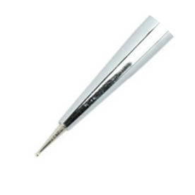 Dual End Nail Art Brush Pen Flat Liner Dotting Tool Metal Acrylic Diamond Handle for Gel Decoration - Product Image 6