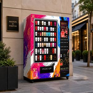 Distributeur automatique de parfums haut de gamme, kiosque de présentation de produits cosmétiques et de beauté en libre-service, et d'échantillonnage de parfums pour centre commercial, aéroport, hôtel - Product Image 1