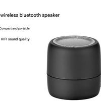 Mini haut-parleur Bluetooth personnalisé d'usine 5.3 avec lumière RGB, boîte de son portable sans fil 500 mAh, lecteur de musique pour voyage en extérieur
