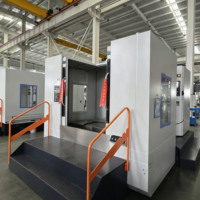 Centre d'usinage CNC horizontal HMC630, cadre en fonte à haute rigidité, équipement de traitement des métaux