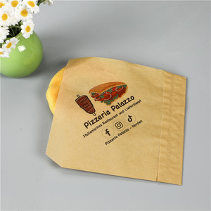 Recyclable Biodegradable Eco Water-Oil Proof Grease-proof Fast Food Noodle Hamburger Takeout Paper Bag Packaging Paper - Product Image 2