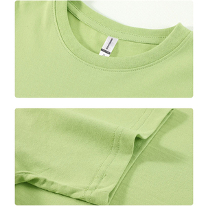 เสื้อยืดผู้ชายผ้าฝ้าย 100% 180 แกรม ระบายอากาศได้ดี ขายส่ง รับสกรีนโลโก้ เสื้อยืดฤดูร้อน - Product Image 5