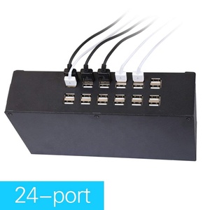 Bộ Sạc <span class=keywords><strong>USB</strong></span> 24 Cổng Dock Sạc 300W Bộ Chuyển Đổi Sạc Tường <span class=keywords><strong>USB</strong></span> Đa Cổng Di Động Cho iPhone, <span class=keywords><strong>iPad</strong></span>, Samsung, HTC - Product Image 2