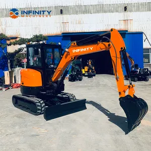 Factory Provided Best Seller 4ton Excavator With 400mm Bucket