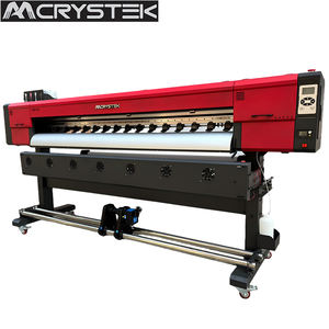 Crystek Best Flex Banner Canvas Poster Car Wrap1900mm I3200 Xp600 Print Heads Digital Sublimation Paper Printing Machine Fastest - Product Image 4