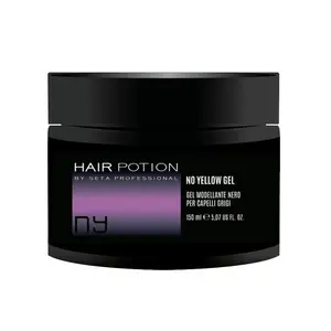 Hair Potion No Yellow 150ml 2 In 1 Formula Uniform Reflection Hairstyle Innovative Black Gel For Gray Hair Shapes