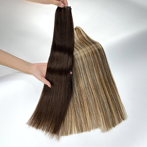 <span class=keywords><strong>Precio</strong></span> <span class=keywords><strong>de</strong></span> Fábrica Extensiones <span class=keywords><strong>de</strong></span> Cabello Slavic Genius 12A <span class=keywords><strong>de</strong></span> <span class=keywords><strong>Doble</strong></span> Trama, Lisas y Sedosas, Cortables, Sin Retorno, Trama Fina, Proveedor Mayorista - Product Image 2