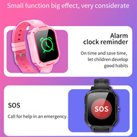 Maxtop Filles Garçons Étanche Téléphone Connecté Enfants Montre-Bracelet Positionnement Android 4G SIM GPS Enfants Montre Intelligente pour Enfants