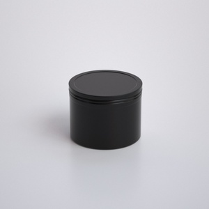 Latas de Té Personalizadas Redondas de 50 ml, 50 g, 2 oz, Latas Metálicas de Color Rojo, Blanco, Negro y Dorado - Product Image 3