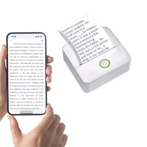 Custom <b>Mini</b> Sticker <b>Printer</b> Portable Small Plastic Wireless Thermal Label <b>Printer</b> for Homework - Product Image 1