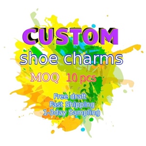 गर्म बिक्री ट्रेंडी 3 डी शंकु जूते आकर्षण के लिए कस्टम pvc नरम रबर डिचचकोर के लिए - Product Image 5