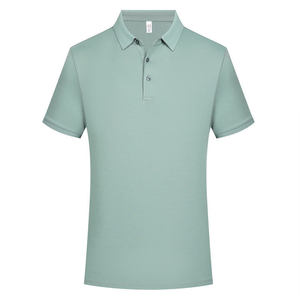 Camiseta Polo de Manga Corta Hecha a Medida, Color Sólido, Poliéster Transpirable, Uniformes de Trabajo para Uso Diario - Product Image 1