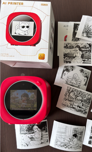 <span class=keywords><strong>Imprimante</strong></span> sans encre instantanée de poche, nouvelle, créative, pour enfants, compatible avec le stock, tendance, AIWholesale, avec IA vocale chinoise et fonction thermique - Product Image 2