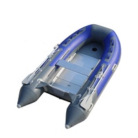 Bateau de dériveur de yacht de sport gonflable en PVC certifié CE avec conception stable pour la pêche pour 4 personnes et les sports nautiques à la dérive