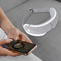 Travel Smart Warm Anti-Falten Mini elektrische Heizung Luftdruck Musik Augen massage gerät mit Luft kompression und Wärme
