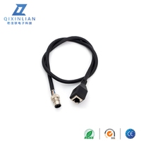 Adaptador de moldeo por inyección RJ45 Jack Cable coaxial RF de 200mm