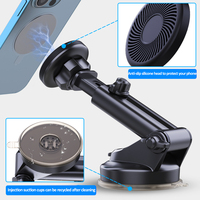 Rotation à 360 degrés support de voiture support de téléphone magnétique aimants de tableau de bord de voiture support de téléphone portable support de support de téléphone portable dans la voiture