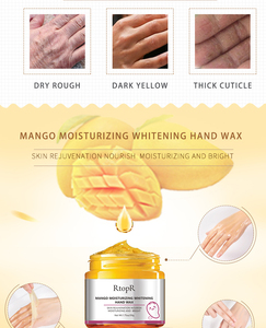 RtopR maschera per la cura delle mani di Mango biologico sbiancante idratante riparazione esfoliante cura della pelle e Anti-invecchiamento caratteristiche - Product Image 6