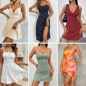 Abiti Assortiti da Donna Estivi in Poliestere/Cotone Liquidazione Stock Saldi di Marca Abbigliamento all'Ingrosso Grande Sconto Vestiti Usati - Product Image 3