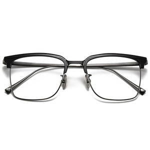 Lunettes de vue rectangulaires pour hommes Danyang 1018, monture intégrale, verres en résine confortables, style professionnel - Product Image 2