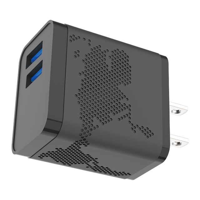 2 Port Plug 5V 2.1A Dual USB Charger for Smart Phone Wall Charger Fast Charging Home Charger