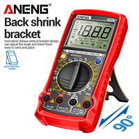 ANENG SZ26 Multitester Pengukur Sudut Tertutup Multimeter Perbaikan Otomatis Pengukur Dioda Kecepatan Layar 4 Digit 750V AC/1000V DC Rendah