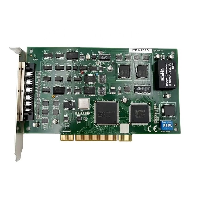 For Advantech 16 Bit 16-Channel High-Resolution Multi-Function 1K FIFO 250KS /S Sampling Rate Data Capture Card PCI-1716 REV A1