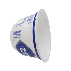 Contenitori di cereali con coperchi di <span class=keywords><strong>Yogurt</strong></span> greco tazze di avena tazza di avena su misura materiale PP monouso in plastica tazza di latte per <span class=keywords><strong>Yogurt</strong></span> - Product Image 4