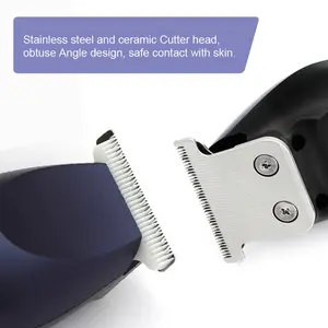 Professional Barber Electric Hair Cut Machine Bread Shaver Cordless Rechargeable Mens Hair Clipper For Man Hair Trimmer