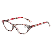 Prêt Italie Conception Offre Spéciale Mode Femmes Strass Cat Eye Pas Cher En Gros Lunettes de Lecture