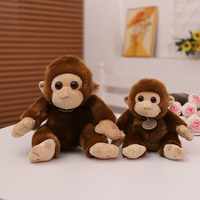 Jouet en peluche personnalisé, certifié CE, CPC, ASTM, peluches d'animaux, jouet en peluche singe
