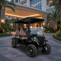 Voiturette de golf électrique à prix abordable, buggy des dunes chinois, batteries lithium/plomb-acide 72 volts certifiées CE, 3-4 places, autonomie 90 km