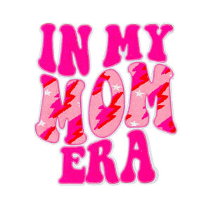 Venta al por mayor mamá letras brillo gran chenilla toalla bordado hierro en parches para ropa personalizada - Product Image 3
