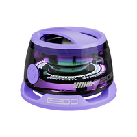 Caisson de basses magnétique 2025 Offre Spéciale véritable Charge USB-C sans fil lumière LED Mini haut-parleur Portable son multifonctionnel