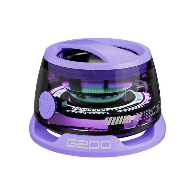 2025 Hot Sale Magnetic Subwoofer True Wireless USB-C Charge LED Light Mini Speaker Portable Multifunctional Sound
