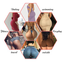 3150g Sexy femme africaine réaliste Silicone collants hanche et fesses rehausseur culotte grosses fesses coussinets de levage femmes corps Shapers