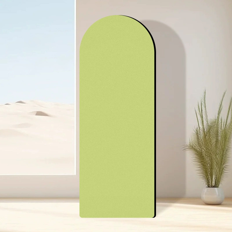 Tapis de yoga vert bicolore